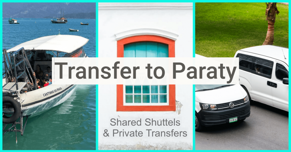 Transfer from Ilha Grande to Paraty